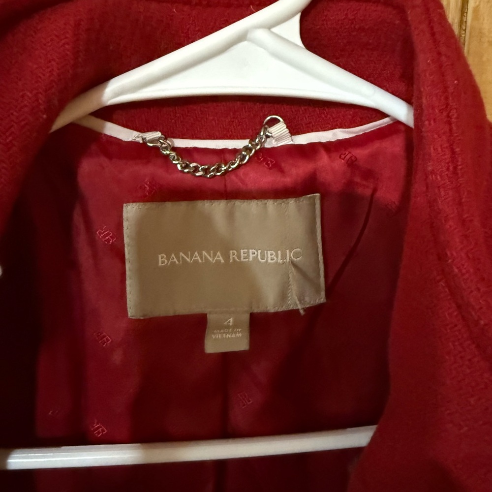 Banana Republic Scarlet Trench Coat - Picture 4 of 8